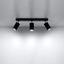 RING CEILING LAMP 3L BLACK GU10 3X40W IP20 thumbnail 5