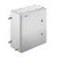 Klippon TB QL (Terminal Box - Quarter Lock), Empty enclosure, stainless steel enclosure, Height: 458 mm, Width: 382 mm, Depth: 150 mm, Material: Stainless steel 1.4404 (316L), electropolished, silver thumbnail 2