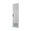 XLSD3R143 Section door, ventilated IP31, hinges right, HxW = 1400 x 300mm, grey thumbnail 5