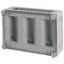 AV/I43-125 MCB enclosure, IP65, mounting rail vertical, HxWxD=250x375x150mm thumbnail 2