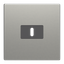 Central disc USB-C power supply insert 65W pure stainless steel thumbnail 1