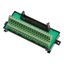 Horizontal screw mounting terminal block, MIL50 socket, screw clamp, 5 XW2R0009B thumbnail 1