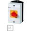 T0-1-8200/I1-RT On-Off switch, T0, 20 A, surface mounting, 1 contact unit(s), 1 pole, Emergency switching off function, with red thumb grip and yellow front plate thumbnail 5