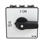 P3 On-off switch, 80 A,Flush mounting, 3 pole, Form E, Black, Short th thumbnail 1