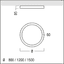 SLOIN R D 8500-940 MSC D1500 OP LDE WH - Circular luminaire thumbnail 3