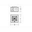 SIGNCUBE IP54, 9,8 W, aluminium, on/off Ceiling luminaires, L 351 B 35 thumbnail 3