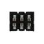 Eaton Bussmann series Class T modular fuse block, 300 Vac, 300 Vdc, 0-30A, Screw, Three-pole thumbnail 1