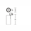 DEECOS S mini, 29 W, 3700 lm, 940, silver, on/off Surface mounted proj thumbnail 4