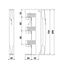 Connection module 16 mmý,, 3-pole with spring terminals (The price is shown without markup on metals. Request a quote for accurate information) thumbnail 2