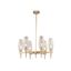 House Lita Chandelier Matt Gold thumbnail 4