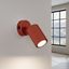 MODERN WALL LAMP WITH A RED GROOVED SWITCH, KARBON FAMILY thumbnail 9