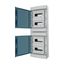 Surface Mounted Board, IP65, IK08, 4-rows 48 modules without screw ter thumbnail 4