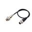 Proximity sensor, inductive, brass-nickel, M12, shielded, 2 mm, NO, 0. E2E 8553H thumbnail 4