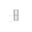 NSX Gen2 42U750mm Wide Curved Door Blk thumbnail 1