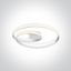 WHITE LED CEILING LAMP 30W WW IP20 230V thumbnail 1
