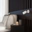 CEILING STRIP WITH THREE SPOTLIGHTS FROM THE KARBON SERIES FOR THE HALLWAY thumbnail 6