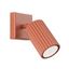 WALL Sconce LAMP WITH MOVABLE REFLECTOR, KARBON ORCHA FAMILY RED GU10 thumbnail 2