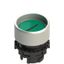 Spring-return green booted pushbutton with marking thumbnail 1