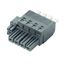 PCB plug-in connector, female plug, 7.62 mm, Number of poles: 4, 180°, PUSH IN with actuator, Clamping range, max. : 6 mm², Box thumbnail 1
