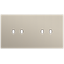 Twofold faceplate, horizontal 71 mm centre distance, for 2 Niko Toggle thumbnail 2