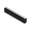 Printed circuit board terminals, 3.81 mm, Number of poles: 18, 180°, Solder pin length (l): 3.5 mm, black, PUSH IN with actuator, Clamping range, max. : 1.5 mm², Tube thumbnail 2