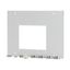 XTMPIX16FC-H550W425 Front cover for IZMX16, fixed, HxW=550x425mm, grey thumbnail 3