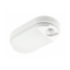 LED luminaire TULON with motion sensor, 15 W, 1350 lm, 4000K, AC220-240V, IP54, oval, white thumbnail 1