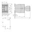 Contactor 5.5kW/400V/12A, 1 NO, coil 24VAC thumbnail 2