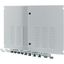 XTSZDSQV4-H700W1100 Section wide door, ventilated, right, HxW=700x1200mm, IP42, grey thumbnail 2