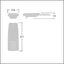 IP 24L50 740 EWR M BS 3550 CL2 T76F -> - LED road lighting luminaire thumbnail 3