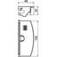 Cord outlet with dust protection seal Polyamide Iron grey RAL 7011 thumbnail 2
