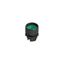 Spring-return green booted pushbutton with marking thumbnail 2