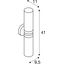 Wall light, WL 106, chrome, double-glass, 2xE14, max. 2x40W, IP44 thumbnail 2