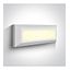 WHITE WALL LIGHT 3,5W CCTV IP65 230V thumbnail 1