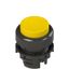 Spring-return yellow projecting pushbutton thumbnail 1
