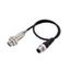 Proximity sensor, inductive, nickel-brass, short body, M12, shielded, E2E 8894D thumbnail 2