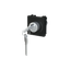 Key switch 2 positions - 2M - Matt Black thumbnail 2