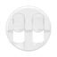 DOUBLE RJ45 SOCKET ROCKER WHITE thumbnail 4