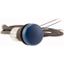 C22-L-B-24-P65 Indicator light, Flat, Cable (black) with non-terminated end, 4 pole, 3.5 m, Lens Blue, LED Blue, 24 V AC/DC thumbnail 4