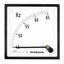 Frequency meter, 96x96mm, 45 to 65Hz, 230VAC thumbnail 1