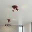 Ceiling lamp RING 3P burgundy thumbnail 4