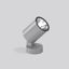 ANDHO mini, 24 W, 1750 lm, 827, silver, DALI Spotlights, L 190 B 114 H thumbnail 2