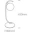 BRUSHED BRASS TABLE LAMP 9w G9 100-240v thumbnail 2