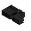 PCB plug-in connector, male header, closed side, Middle screw flange, THT solder connection, 7.62 mm, Number of poles: 4, 90°, Solder pin length (l): 3.5 mm, tinned, black, Box thumbnail 2