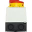T0-3-8342/I1/SVB Main switch, T0, 20 A, surface mounting, 3 contact unit(s), 6 pole, Emergency switching off function, With red rotary handle and yellow locking ring, thumbnail 37