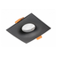 Spot luminaire housing ALESSIO, IP54, square, black thumbnail 1