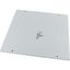 XME2412C Front cover, +mounting kit, vertical, empty, HxW=600x1200mm, grey thumbnail 2