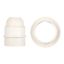 Lampholder E27 TP Half Thread + Ring White thumbnail 2