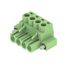 PCB plug-in connector, female plug, 5.08 mm, Number of poles: 4, 180°, Clamping yoke connection, Clamping range, max. : 4 mm², Box thumbnail 2