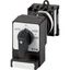 T0-2-15907/Z/SVC(C,E,G-J) Changeoverswitches, T0, 20 A, rear mounting, 4 pole, with black thumb grip and front plate, Padlocking feature SVC thumbnail 2